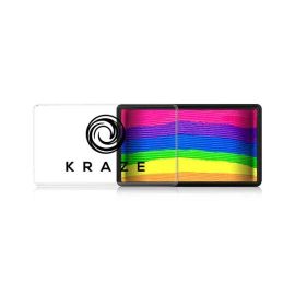 Kraze FX Dome Stroke 25gr Neon Daze
Wax based, highly pigmented, water activated split cake for face and body painting.