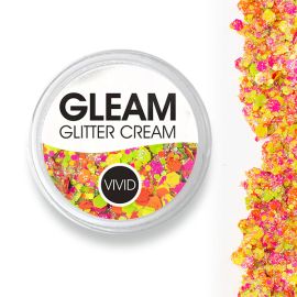 Vivid Gleam Chunky Glitter Cream-  Lava Pool 