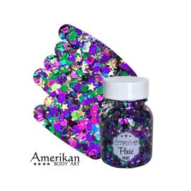 Amerikan Body Art Glitter- Mardi Gras 28gr