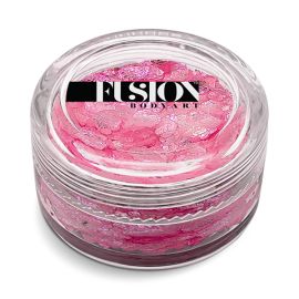 Fusion Bodyart Glittercreme Pink butterflies
