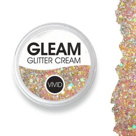 Vivid Gleam Chunky Glitter Cream- Peach Fuzz