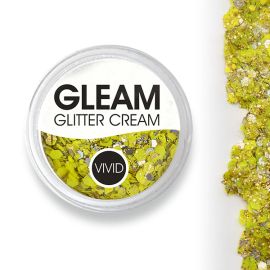 Vivid Gleam Chunky Glitter Cream- Pineapple