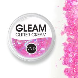 Vivid Gleam Chunky Glitter Cream- Princess Pink