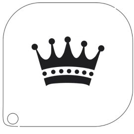 Facepaintingstencil Crown