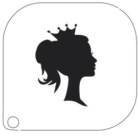 Facepaintingstencil Crown