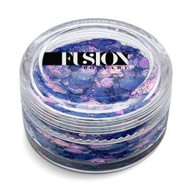 Fusion Bodyart Glittercreme Purple Butterflies