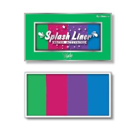 Rude Splash Liner Water Activated Splitcake- Synthwave