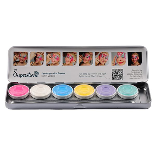 Superstar Aqua Face and Bodypaint Palette Unicorn Facepaintshop