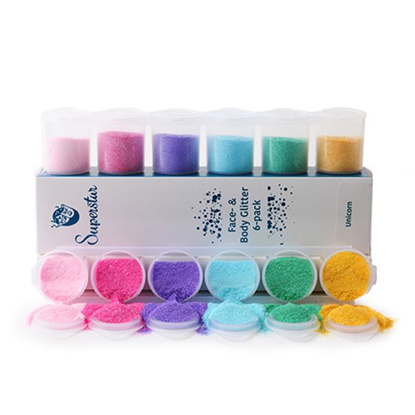 Rainbow glitter superstar online
