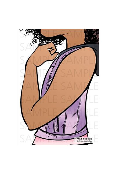 Svetlana Keller Practice Board Upper Arm Girl Dark Skin