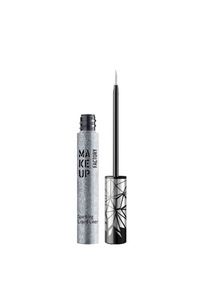 Make Up Factory Sparkling Liquid Liner Sheer Silver
