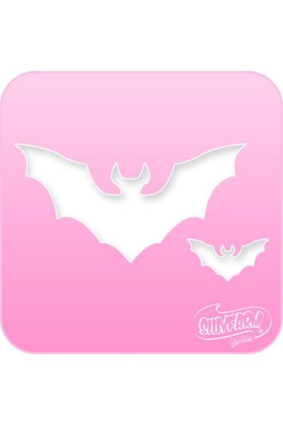 Silly Farm Stencil Bat