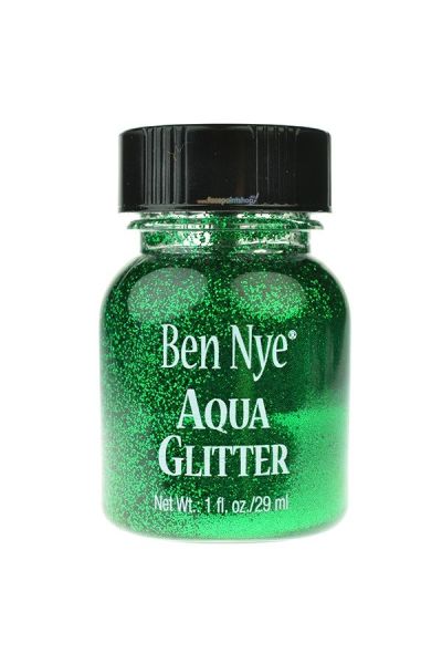 Ben Nye Aqua Glitter Green