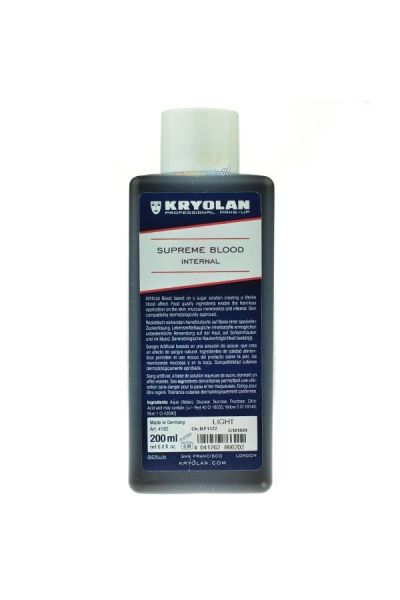 Kryolan Supreme Blood Internal Light 200ml
