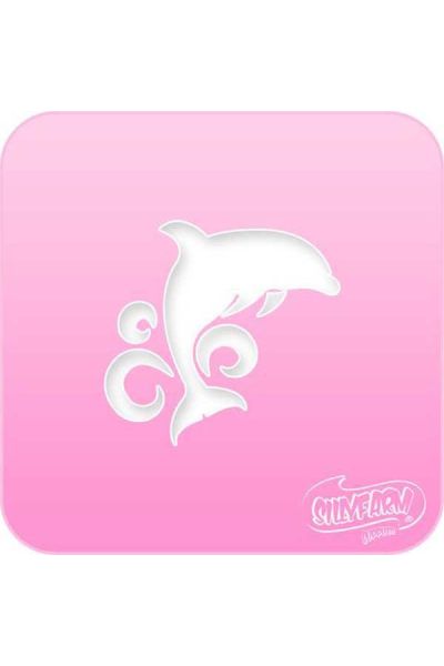 Facepaint Stencils Sillyfarm Dolphin