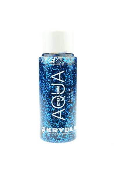 Kryolan Liquid Aquacolor Glitter Blue