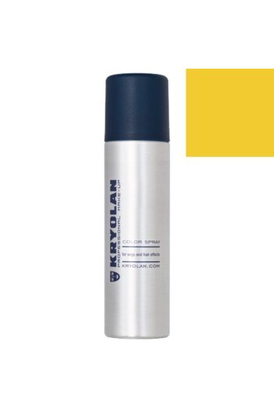 Kryolan Haar Color Spray D34 Pop Yellow
