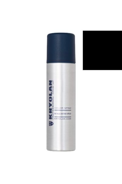 Kryolan Haar Color Spray D40 Black
