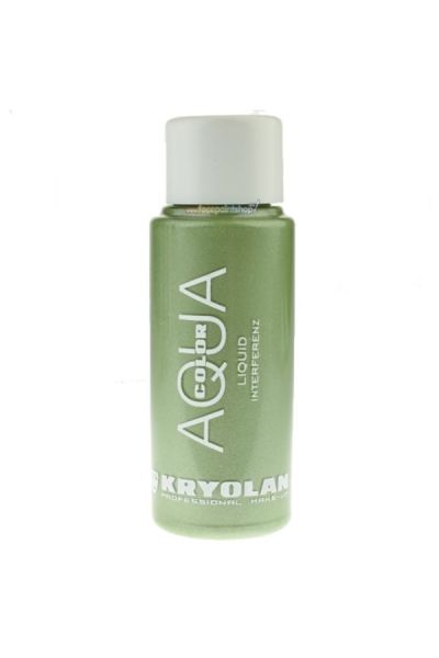 Kryolan Aquacolor Interferenz Liquid Silver Green