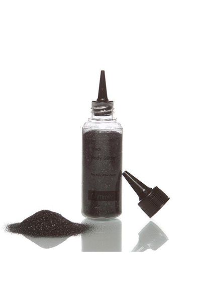 Glimmer Body Glitter Refill- Black
