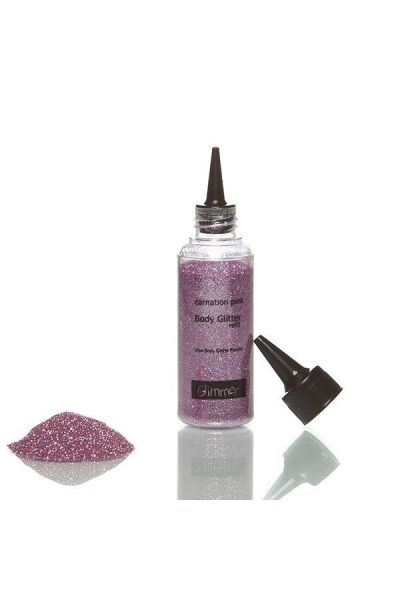 Glimmer Body Glitter Refill- Carnation Pink