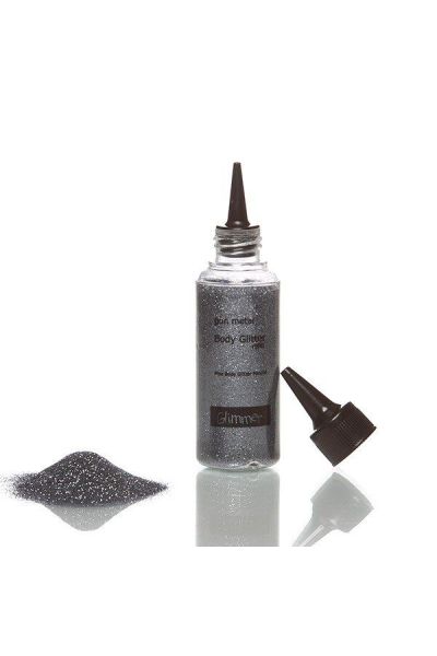 Glimmer Body Glitter Refill- Gunmetal