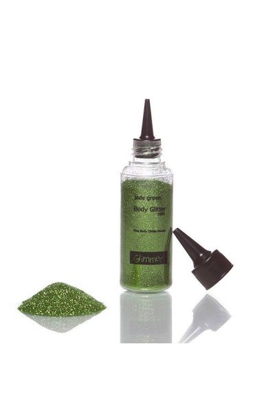 Glimmer Body Glitter Refill- Jade Green
