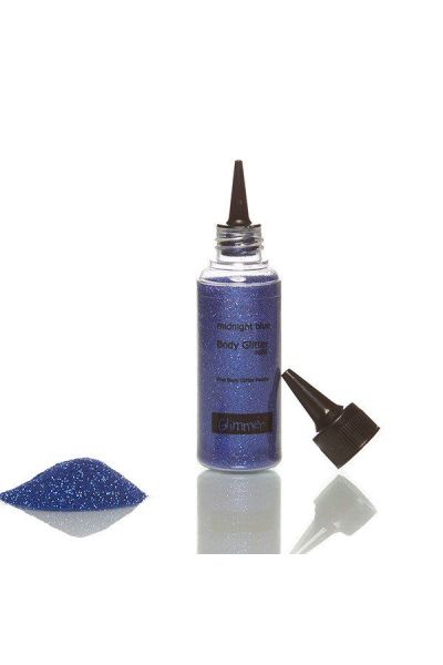 Glimmer Body Glitter Refill- Midnight Blue