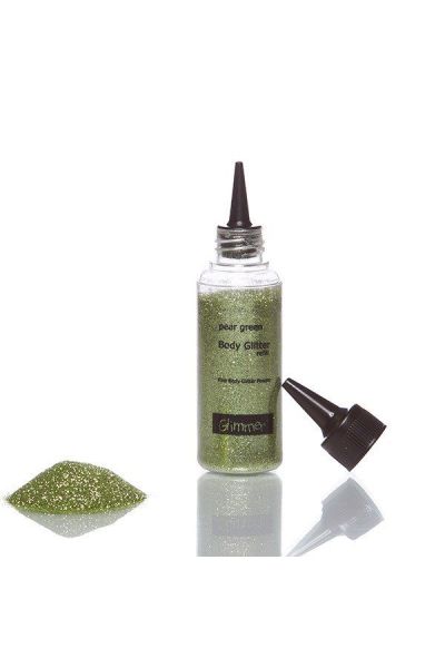 Glimmer Body Glitter Refill- Pear Green