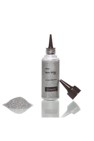 Glimmer Body Glitter Refill- Silver 