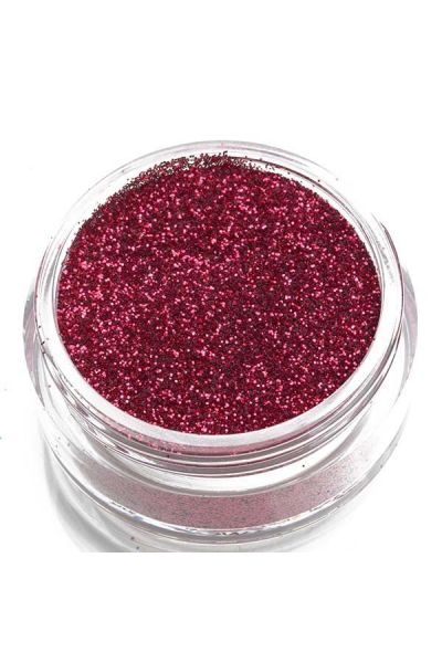 Glimmer Glitter Jars- Cherry Red