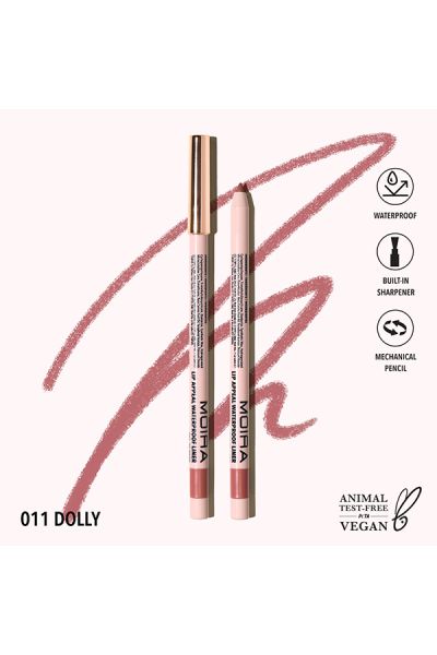 Moira Lip Appeal waterproof Liner Dolly 011