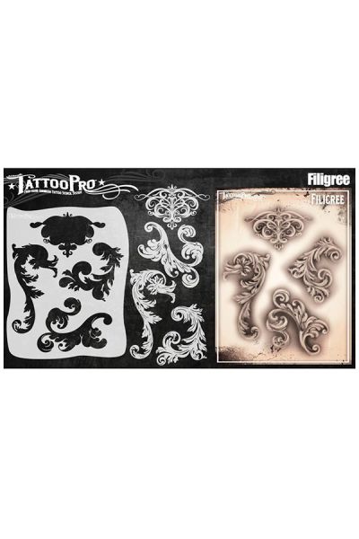 Wiser Airbrush Tattoo Fancy Filligree