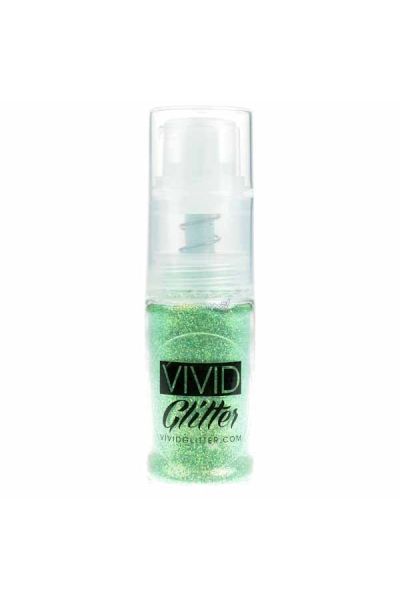Vivid Glitter Fine Mist Pump Spray Golden Mint
