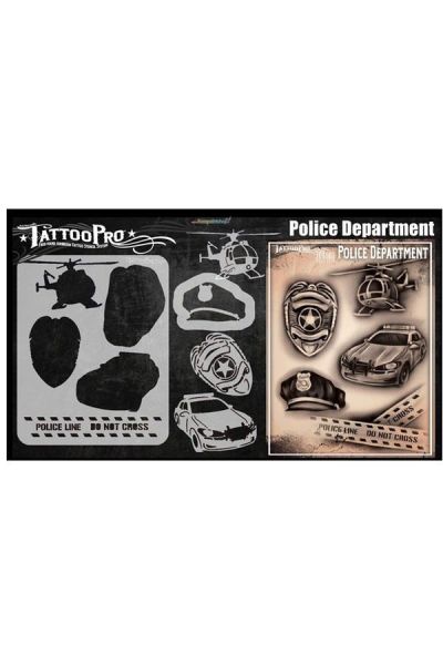 Wiser Airbrush Tattoo Police Department