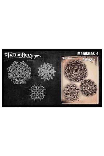 Wiser Airbrush Tattoo Mandalas 1