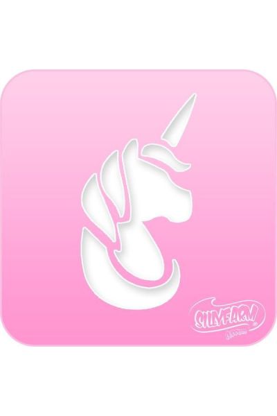 Silly Farm Stencil Unicorn 2