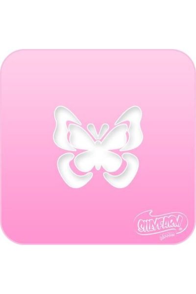 Schminksjabloon Sillyfarm Butterfly