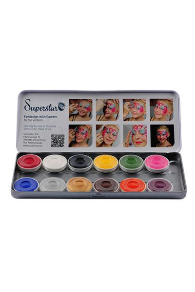 Superstar Aqua Face- and Bodypaint Palette Bright 