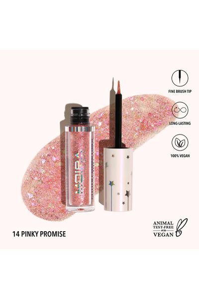 Moira Glitter Liner Pinky Promise 014