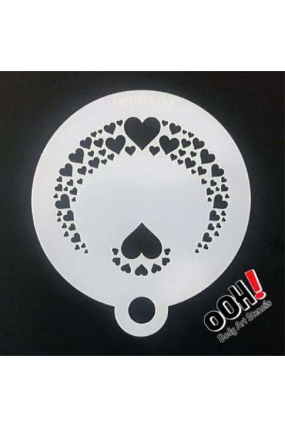 oOh Body Art Stencils C02