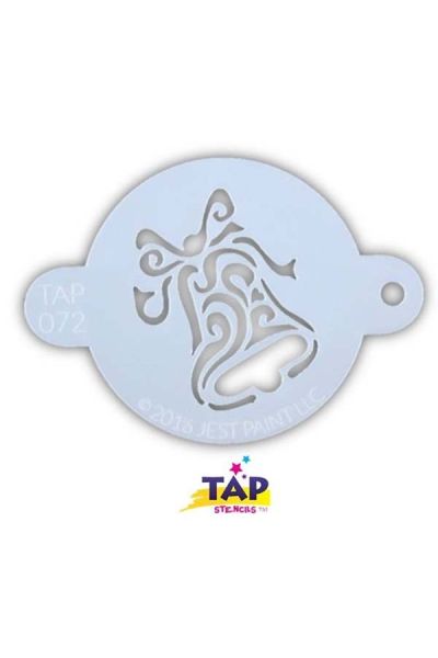 Tap Schmink Stencil Christmas Bell