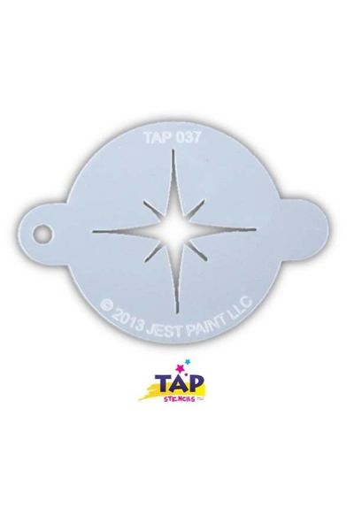 Tap Schmink Stencil Christmas Star