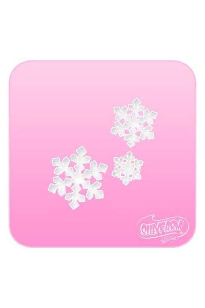 Facepaint Stencil Snowflakes