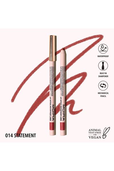 Moira Lip Appeal waterproof Liner 014