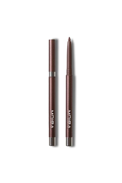 Moira Statement Shimmer Liner Metallic Brown eye liner