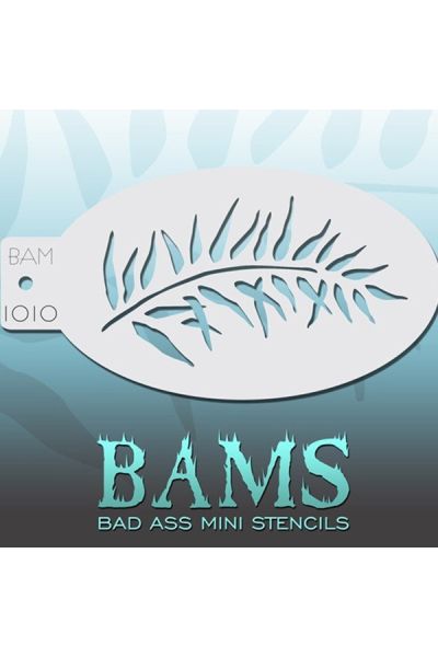 Bad Ass Bams FacePaint Stencil 1010
