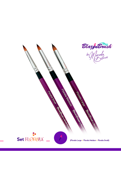 Marcela Bustamante Blazin Brush Floralia Set