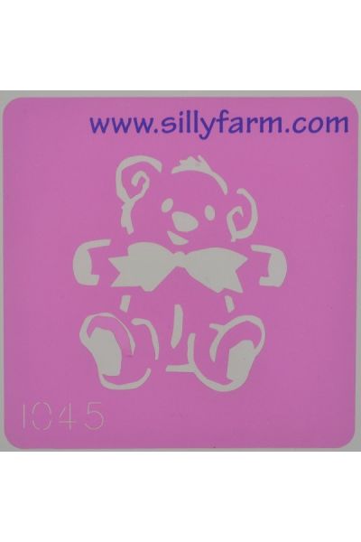 Facepaint Stencil Bear