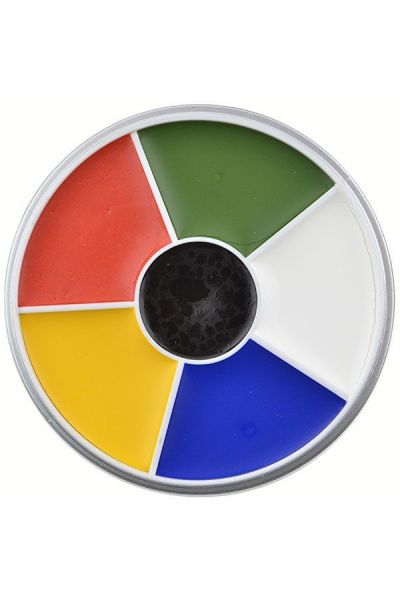 Kryolan rainbow circle multi colored supracolor.